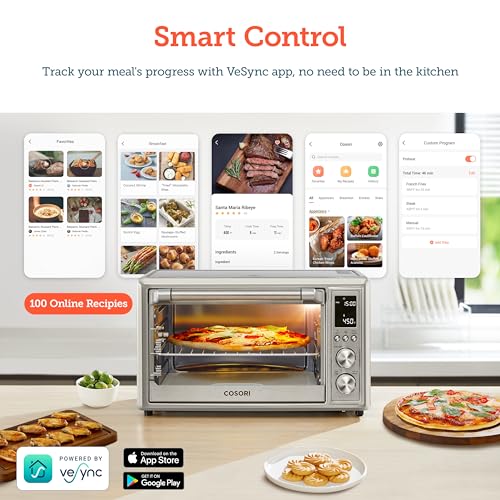 COSORI 13-in-1 Air Fryer Toaster Oven Combo