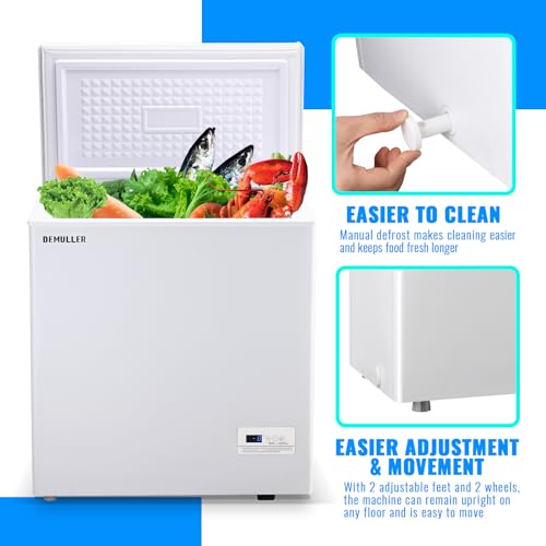 DEMUlLER 5.0 CU.FT Ultra-low Temp Chest Freezer