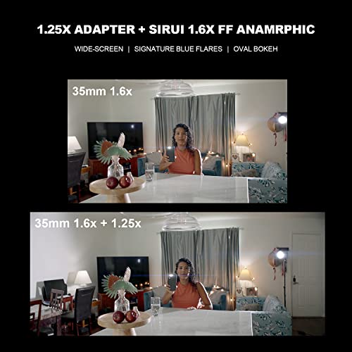 SIRUI 1.25x T2.9 Anamorphic Adapter for Venus Lens