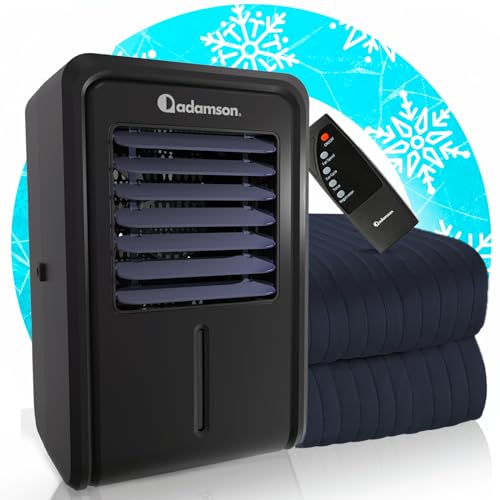 Adamson B10 Navy Blue Bed Cooling System - Twin