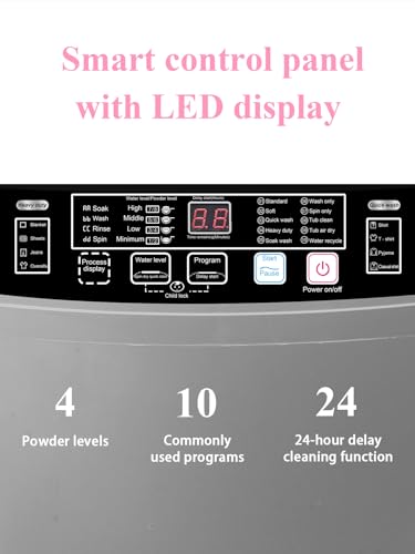 KRIB BLING 25 lbs Full Automatic Washing Machine