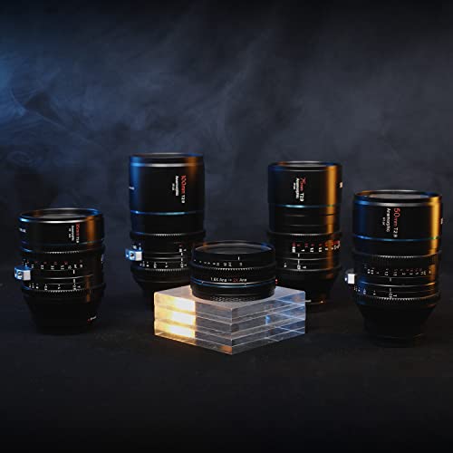 Anamorphic Lens Set with L-Mount and Adapter