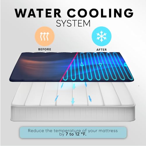 Adamson B10 Navy Blue Bed Cooling System - Twin