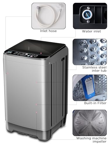KRIB BLING 25 lbs Full Automatic Washing Machine