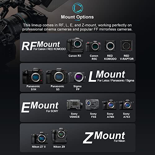 Anamorphic Lens Set with L-Mount and Adapter