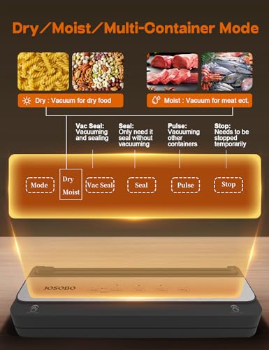Powerful Food Sealer with Built-in Cutter & Bags
