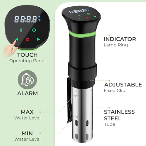 VIP Sous Vide Machine with Recipe Display Control