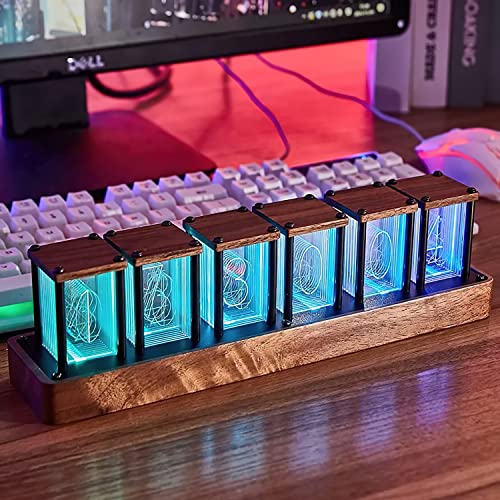 DKORARTE Nixie Watch Electronic LED Tube Clock