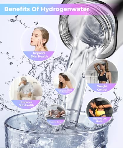 Smart Hydrogen Water Bottle with LED Display