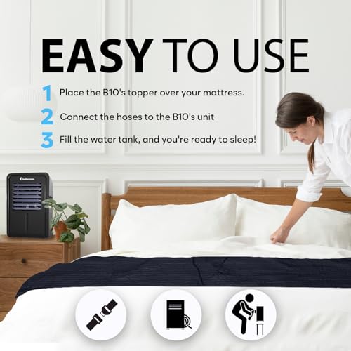Adamson B10 Navy Blue Bed Cooling System - Twin