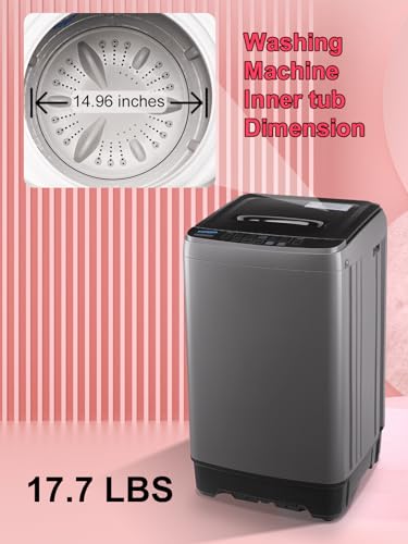 KRIB BLING Automatic Washing Machine with LED Display