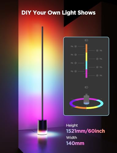 Govee Floor Lamp 2: RGBIC LED With Smart Controls
