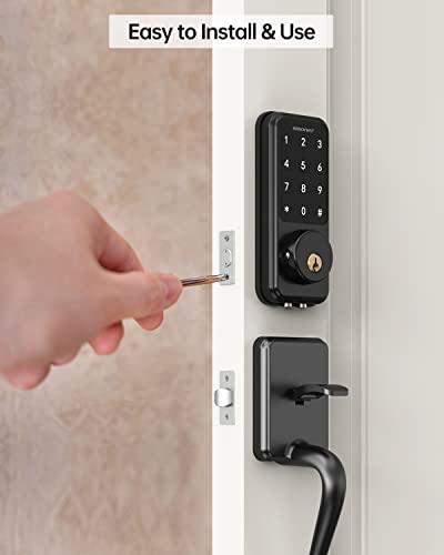 SMONET Smart Touchscreen Deadbolt for Keyless Entry