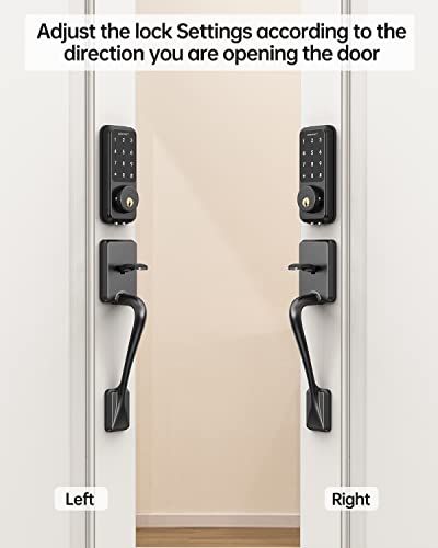 SMONET Smart Touchscreen Deadbolt for Keyless Entry