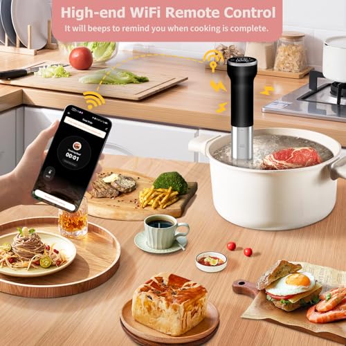 Cattleman Cuisine Sous Vide Cooker WiFi Kit, 1000W