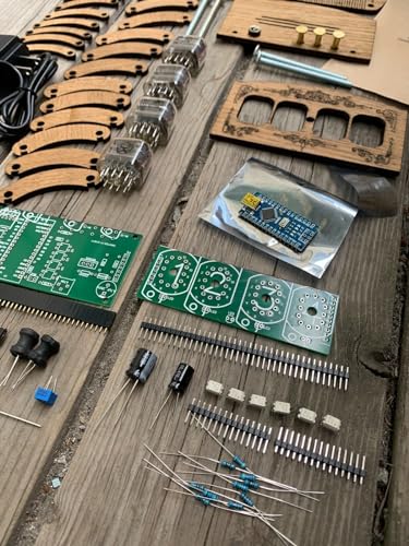 DIY Nixie Tube Clock Kit – 12 Hour Format