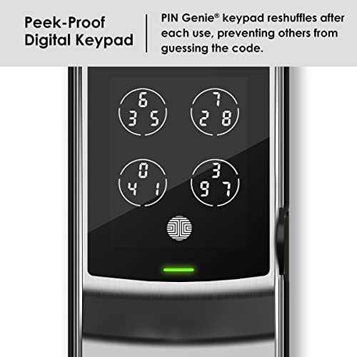 Lockly Secure Pro Smart Lock with Vision Camera