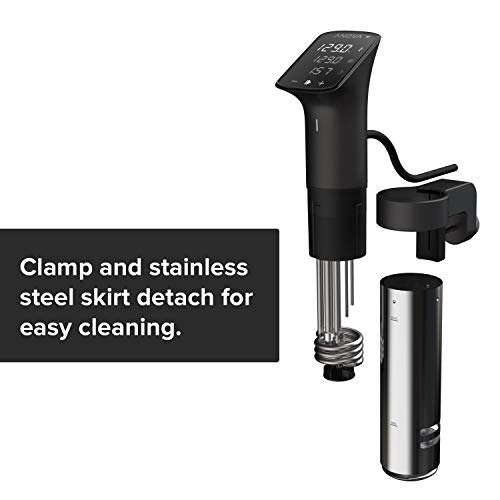 Anova Pro Sous Vide Cooker - 1200W, Black/Silver