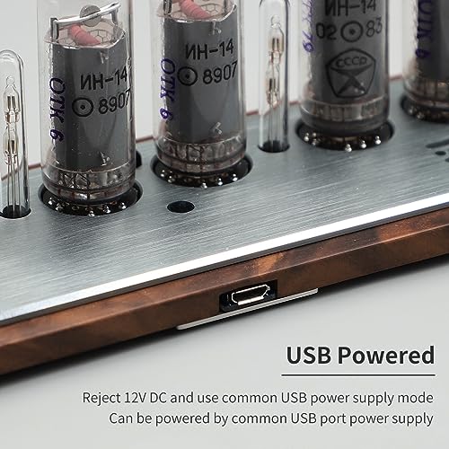 Itigoitie Smart IN-14 Nixie Tube Clock, Remote Control