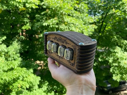 DIY Nixie Tube Clock Kit – 12 Hour Format