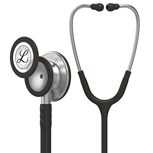 3M Classic III Stethoscope, Extra Loud, Lightweight, Black