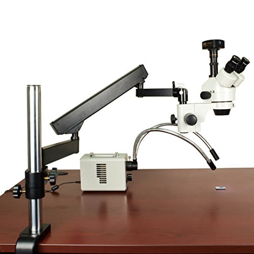 OMAX USB3.0 Digital Stereo Microscope with LED Light