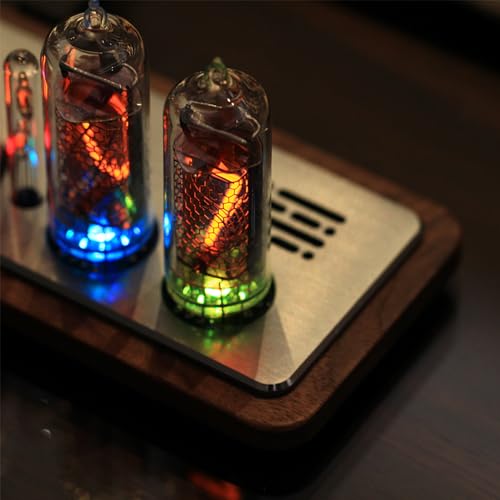 TPHRAVAL Nixie Tube Clock with Voice Chime & WiFi