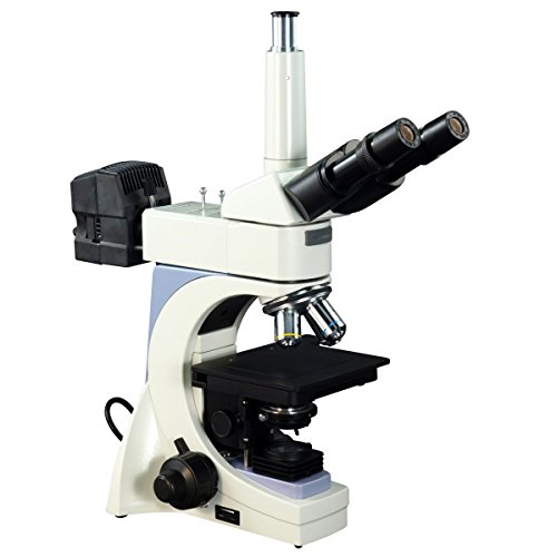 OMAX Infinity Trinocular Metallurgical Microscope with Dual Lighting