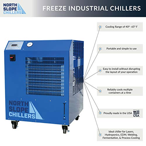 Industrial 1/2-Ton Chiller for Laser, Engravers, Welding & more