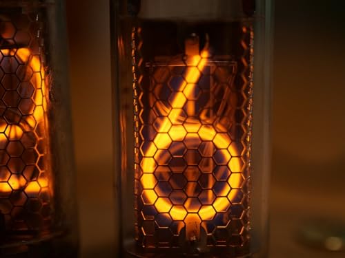 DIY Nixie Tube Clock Kit with Wooden Enclosure