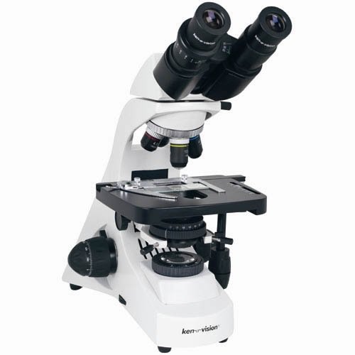 Ken-A-Vision T-29046 Research Microscope, Trinocular Head, 10× Eyepiece
