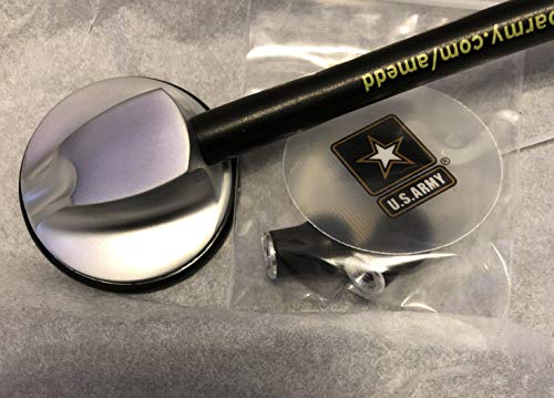 U.S. Army Cardiology Stethoscope - 20 Units - Black