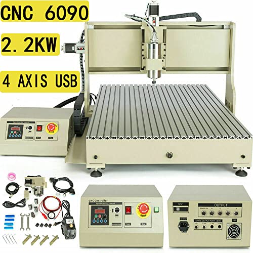 VIP Smart Shopper: 4 Axis USB CNC 6090