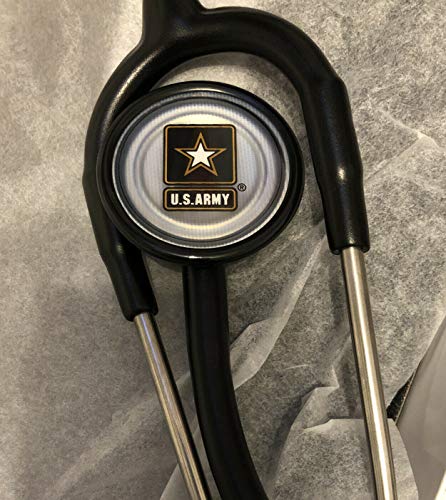 U.S. Army Cardiology Stethoscope - 20 Units - Black