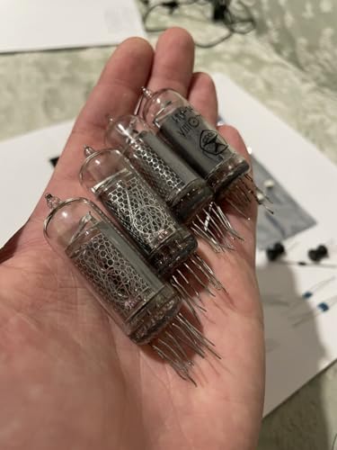 DIY Nixie Tube Clock Kit with Wooden Enclosure