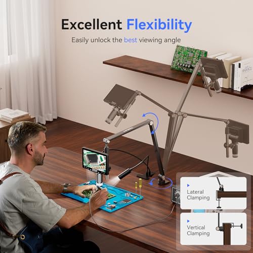 TOMLOV 2K Flexible Arm Digital Microscope VIP