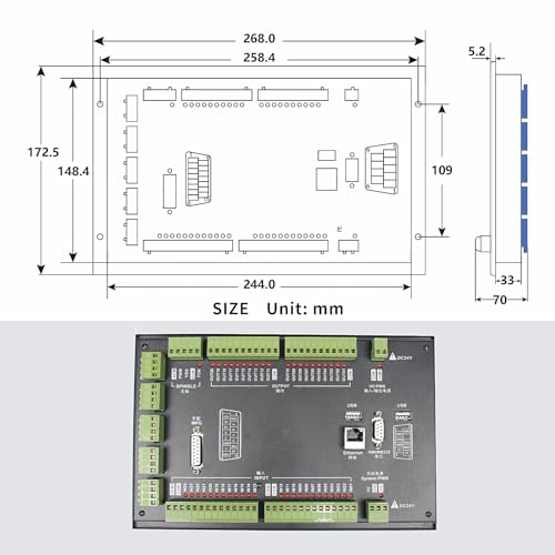 CNCTOPBAOS 4 Axis CNC Controller with Offline Standalone