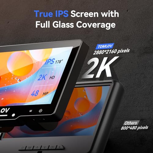 TOMLOV 2K Flexible Arm Digital Microscope VIP