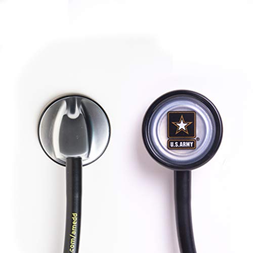 U.S. Army Cardiology Stethoscope - 20 Units - Black