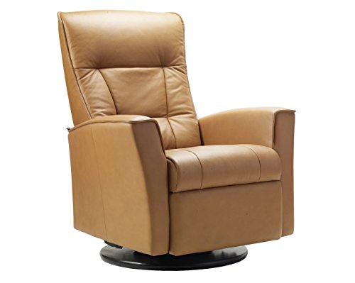 Fjords Large Swivel Relaxer Recliner Scandinavian Lounge Chair