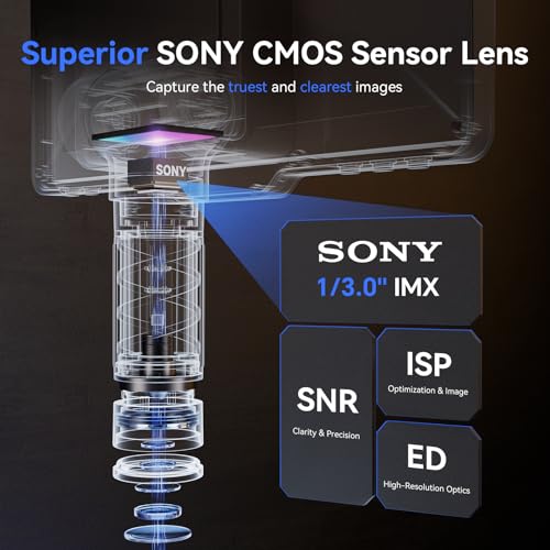 TOMLOV 2K Flexible Arm Digital Microscope VIP