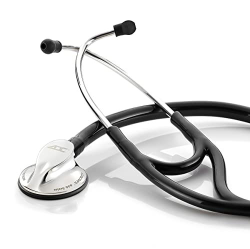 ADCA Adscope 600 Platinum Cardiology Stethoscope, Black