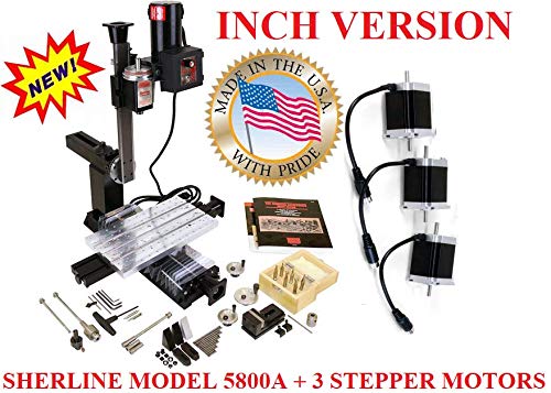 Sherline 8580A CNC System with USB Controller & Laptop