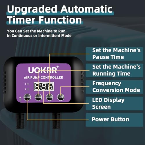 Septic Air Pump with Timer for Water Gardens