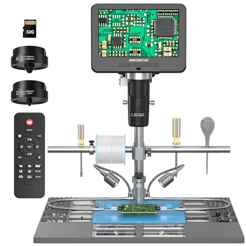 Andonstar AD246S-M Plus Soldering Digital Microscope Kit