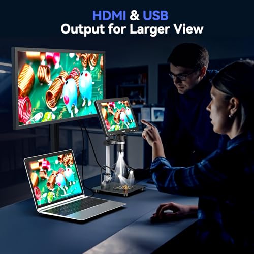 TOMLOV DM9 Max 10.1" HD IPS HDMI Microscope