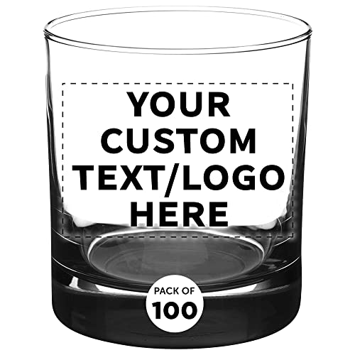 Personalized Libbey Whiskey Glasses - Set of 100