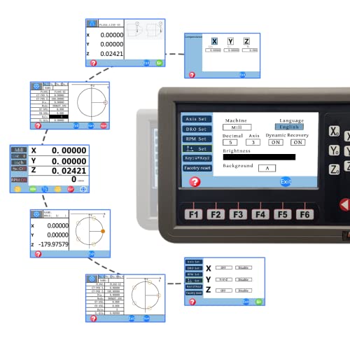3 Axis Digital Readout DRO Display for Milling CNC