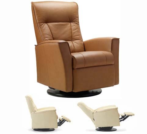 Hjellegjerde Ulstein Swing Relaxer Recliner Dark Brown