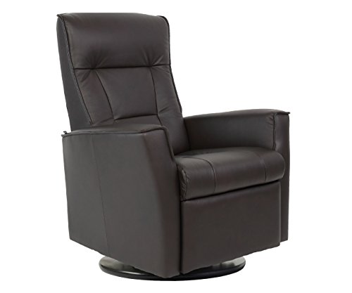 Hjellegjerde Ulstein Swing Relaxer Recliner in Genuine Leather